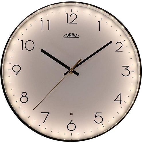 Prim Sense - black, E01.4296.90 - Wall Clock - Main image
