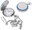 Silver/dark blue - W04P.13189. B
