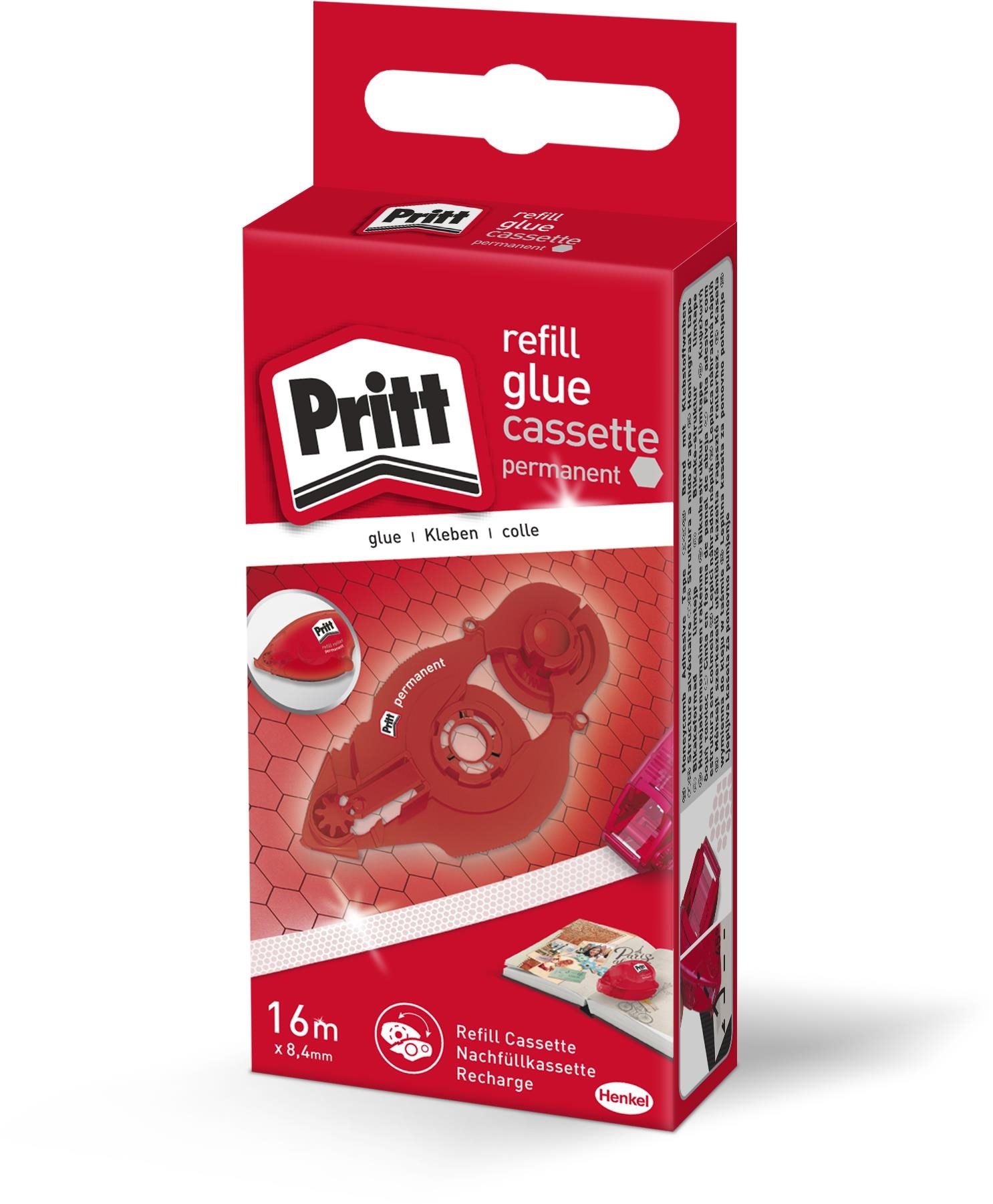 PRITT Cserélhető utántöltő ragasztó hengerhez, 8,4 mm, tartós