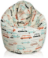 PrimaBag Sako Grafic TD375 - autíčka - Bean Bag