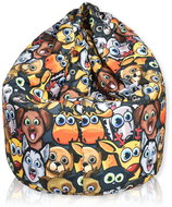 PrimaBag Sako Grafic TD333 - psi - Bean Bag