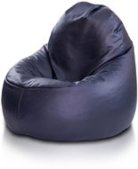 PrimaBag Sondo eco-leather dark blue - Bean Bag