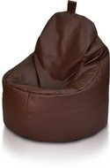 PrimaBag Sondo ekokůže tmavě hnědá - Bean Bag