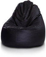 PrimaBag Sondo eco-leather black - Bean Bag