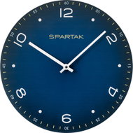 Prim Designové nástěnné hodiny Spartak 39, Petrolej - Wall Clock