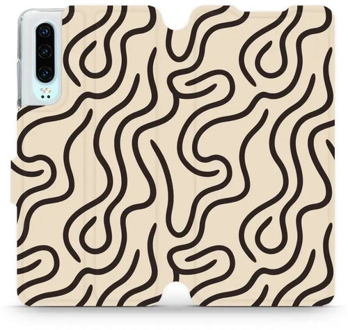 Mobiwear flip knížkové pro Huawei P30 - VA60S - Phone Case - Main image