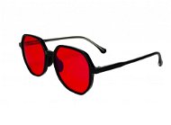 Uvtech Sleep-3S stylové brýle blokující modré světlo, červené - Computer Glasses