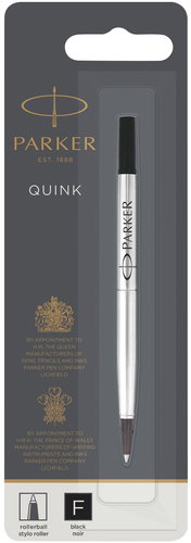 PARKER Rollerball Refill Black F - Rollerball Refill  - Main image
