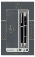 PARKER Sonnet Matte Black CT Duo Set - Írószer készlet