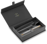 PARKER Sonnet Stainless Steel GT in Geschenkbox - Kugelschreiber