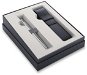PARKER Jotter XL Monochrome Stainles Steel CT v dárkové kazetě - Kuličkové pero
