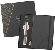 PARKER Sonnet Stainless Steel GT in Geschenkbox - Kugelschreiber