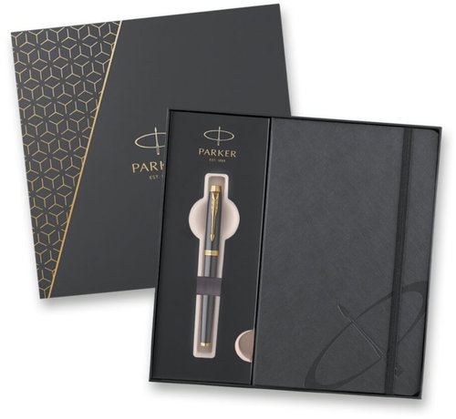 PARKER IM Core Grey GT mit Notizbuch - Füller - Hauptbild