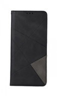 TopQ for Samsung A51 booklet Geometric black 48443 - Phone Case