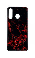 TopQ LUXURY Huawei P30 Lite solid Marble Red 48371 - Phone Cover