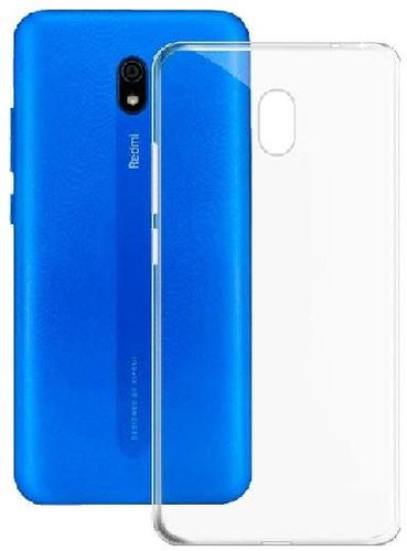 TopQ Xiaomi Redmi 8A silicone 1 mm transparent 48183 - Phone Cover - Main image