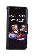 TopQ Samsung A51 book Don't Touch Bear 47998 - Phone Cover