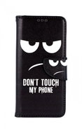 TopQ Samsung A51 booklet Don't Touch 47996 - Phone Cover