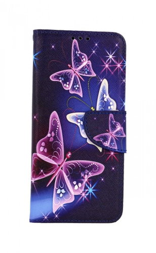 TopQ Samsung A51 booklet Blue with butterflies 47992 - Phone Cover - Main image