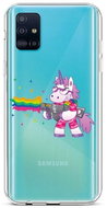 TopQ Samsung A51 silicone Rainbow Gun 47965 - Phone Cover