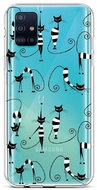 TopQ Samsung A51 silicone Cats 1 47942 - Phone Cover