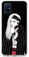 TopQ Samsung A51 silicone Dark Girl 47914 - Phone Cover