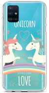 TopQ Samsung A51 silicone Unicorn Love 47910 - Phone Cover