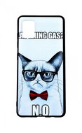 TopQ Samsung A51 3D silicone Grumpy Cat 47889 - Phone Cover