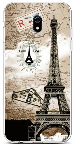 TopQ Xiaomi Redmi 8A silicone Paris 2 47723 - Phone Cover - Main image
