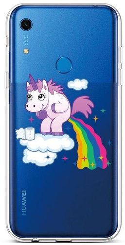 TopQ Huawei Y6s silicone Rainbow Disaster 47611 - Phone Cover - Main image