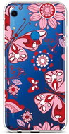 TopQ Huawei Y6s silicone Pink Butterfly 47588 - Phone Cover