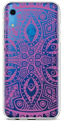 TopQ Huawei Y6s silicone Violet Mandala 47583 - Phone Cover - Main image
