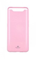 Mercury Samsung A80 silikón ružový 47302 - Kryt na mobil