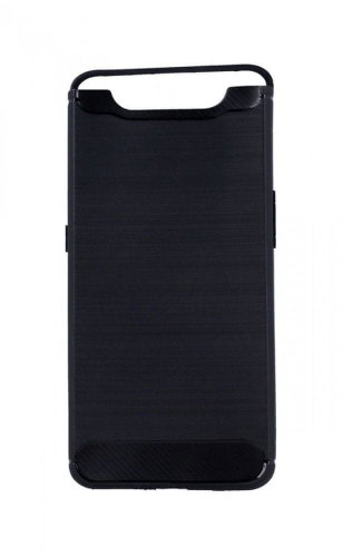 TopQ Samsung A80 silicone black 47258 - Phone Cover - Main image