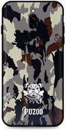 TopQ Xiaomi Redmi 8 3D silicone camouflage with bulldog 47208 - Phone Cover