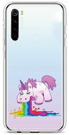 TopQ Xiaomi Redmi Note 8T silicone Rainbow Splash 47083 - Phone Cover