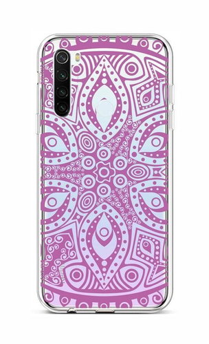 TopQ Xiaomi Redmi Note 8T silicone Violet Mandala 47028 - Phone Cover - Main image