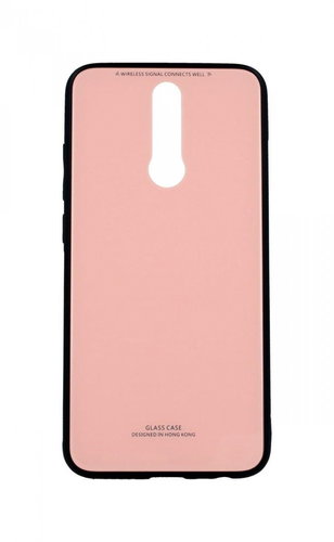 Forcell TopQ GLASS Xiaomi Redmi 8 solid pink 46839 - Phone Case - Main image