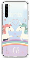 TopQ Xiaomi Redmi Note 8T silicone Unicorn Love 46529 - Phone Cover