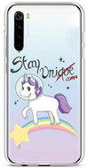 TopQ Xiaomi Redmi Note 8T silicone Stay Unicorn 46528 - Phone Cover