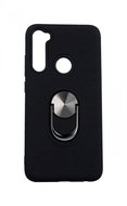 TopQ Xiaomi Redmi Note 8 solid black with ring 2in1 46438 - Phone Cover