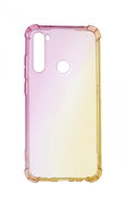 TopQ Xiaomi Redmi Note 8 silicone Shock rainbow pink-yellow 46395 - Phone Cover