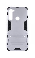 TopQ Xiaomi Redmi Note 8 with stand silver 46369 - Phone Cover