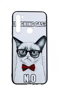 TopQ Xiaomi Redmi Note 8 3D silicone Grumpy Cat 46296 - Phone Cover