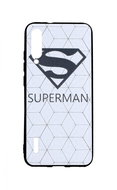 TopQ Xiaomi Mi A3 3D silicone White Superman 45888 - Phone Cover