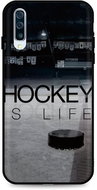 TopQ DARK Samsung A50 silicone Hockey Is Life 45855 - Phone Cover