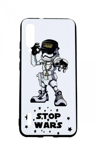 TopQ Xiaomi Mi A3 3D silicone Stormtrooper 45808 - Phone Cover - Main image