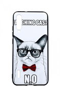 TopQ Xiaomi Mi A3 3D silicone Grumpy Cat 45806 - Phone Cover