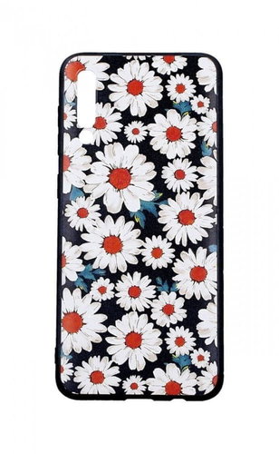 TopQ Samsung A30s 3D Silicone Daisies 45775 - Phone Cover - Main image