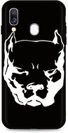 TopQ DARK Samsung A40 silicone Pitbull 45745 - Phone Cover